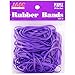 JAM PAPER Colorful Rubber Bands - Size 33 - Purple Rubberbands - 100/Pack