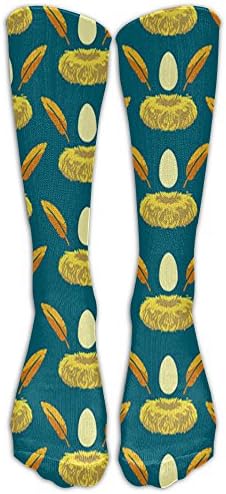 Egg Litter Pattern Unisex Outdoor Travel Exercise Sports Long Tube Socks Sport Over-The-Calf Long Team Socks
