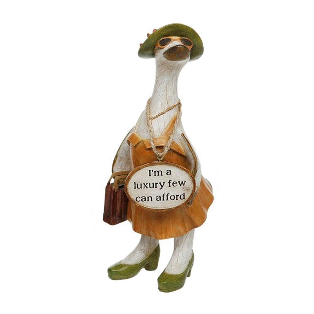 Davids Ducks Fab Glam Girls Shabby Chic Duck Ornament (Luxury Few Can Afford)