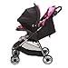 Disney Baby Minnie Mouse Lift & Stroll Plus Travel System with Light 'N Comfy Infant Car Seat, Minnie Dotty