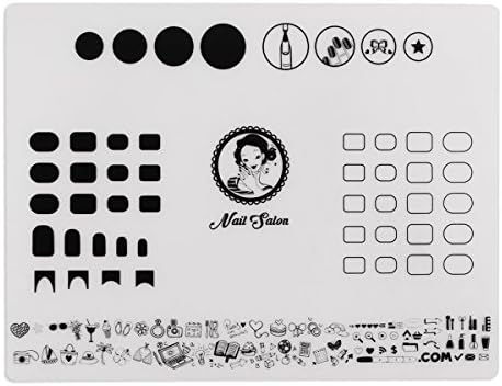 Dragon Grain Nail Art Stamping Simply Neat Miracle Mat Nail Polish Practice Mat E