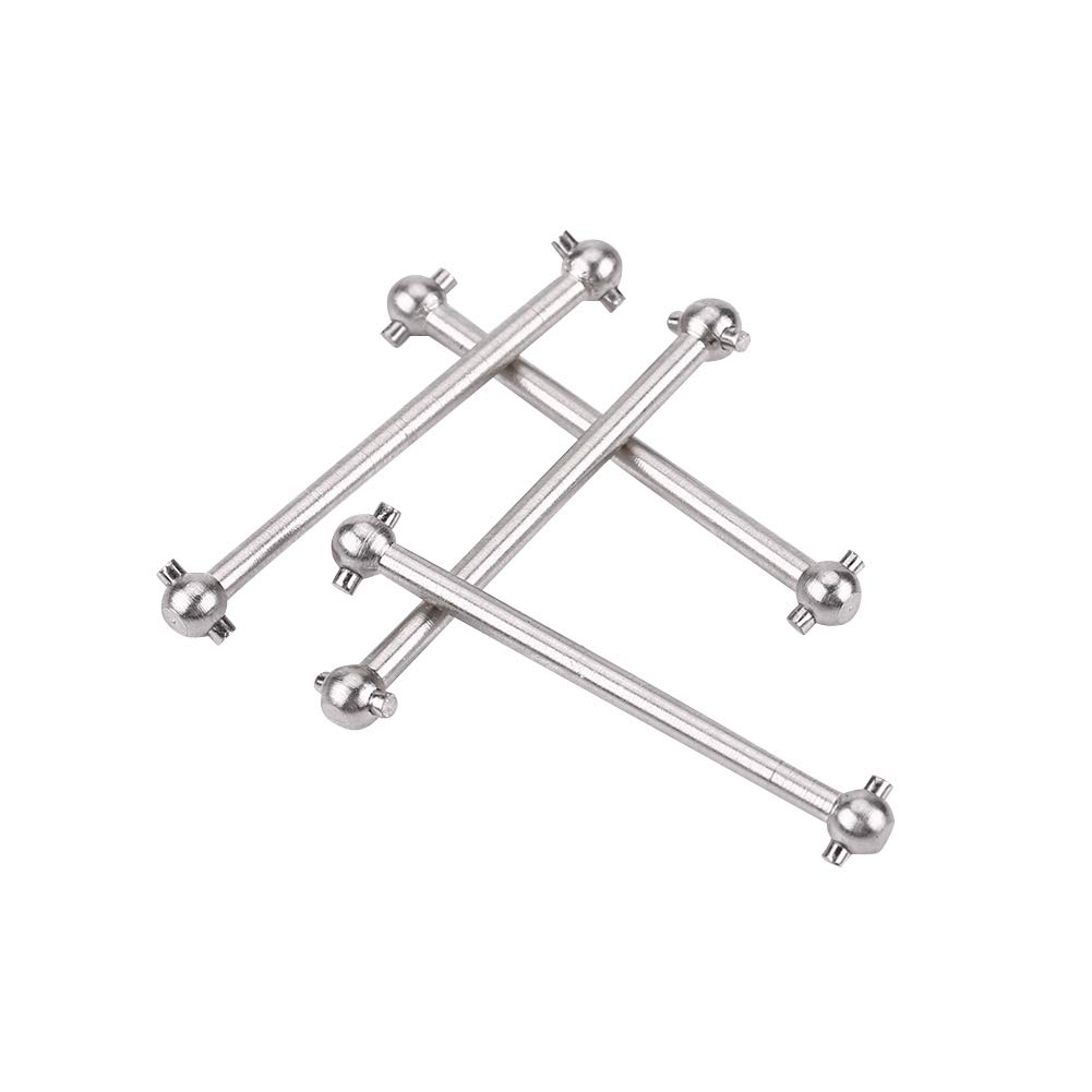 Zerodis Rear Drive Shaft, RC Accessory RC Drive Shaft, Metal Drive Shaft Front Rear Drive Shaft Metal Front Rear Drive Shaft for RC Car