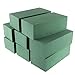 VEYLIN 8 PCS Wet Floral Foam Bricks Green Styrofoam Blocks for Fresh Cut Floral Arrangements