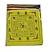 Dharma Store - Tibetan Buddhist Prayer Flags 8 Inch, Set of 25 Flags - for Luck, Happiness, Longevity and Prosperity