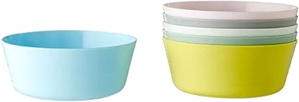 IKEA 204.613.78 Kalas - Juego de 6 platos de plástico, multicolor