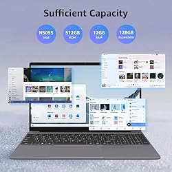 ApoloSign Laptop, Laptops Computer 15.6 inch, 12GB