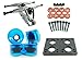 180mm Polished Trucks + 70mm Solid/Gel Wheels + ABEC 7 Bearings + 1/4" Riser Pads
