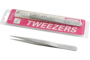 SZELES Vetus Tweezer Non-magnetic Stainless Steel Pointed Tip 00-SA