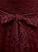 MUADRESS Women Short Lace Bridesmaid Dresses with Cap-Sleeve Formal Party Dresses