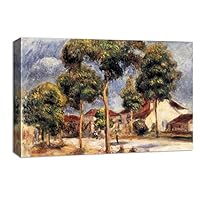 Canvas Wall Art Young Woman by Pierre Auguste Renoir Canvas Prints Home Artwork Decoration for Living Room,Bedroom - 12x18 inches
