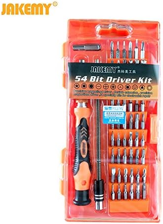 54 Bits Precision Screwdriver Set, Magnetic Driver Flexible Kit Portable Professional for Cell Phone Laptop ETC DIY Repair Tool