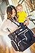 SoHo Time Square Diaper Bag Tote 9Pc, Black