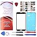 Prokit Adhesive S5 ProKit Screen Replacement Compatible for Samsung Galaxy S5 Screen Glass Lens Repair Kit Charcoal Black for Samsung Galaxy S5 i9600 s5