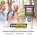 Inmotion Hemp Pain Relief Cream - 100mg Hemp Seed Oil 1.65 Ounce Tube Fast Acting Topical Analgesic for Arthritis, Tendinitis, Back, Knee, Muscle, Foot, and Elbow Pain