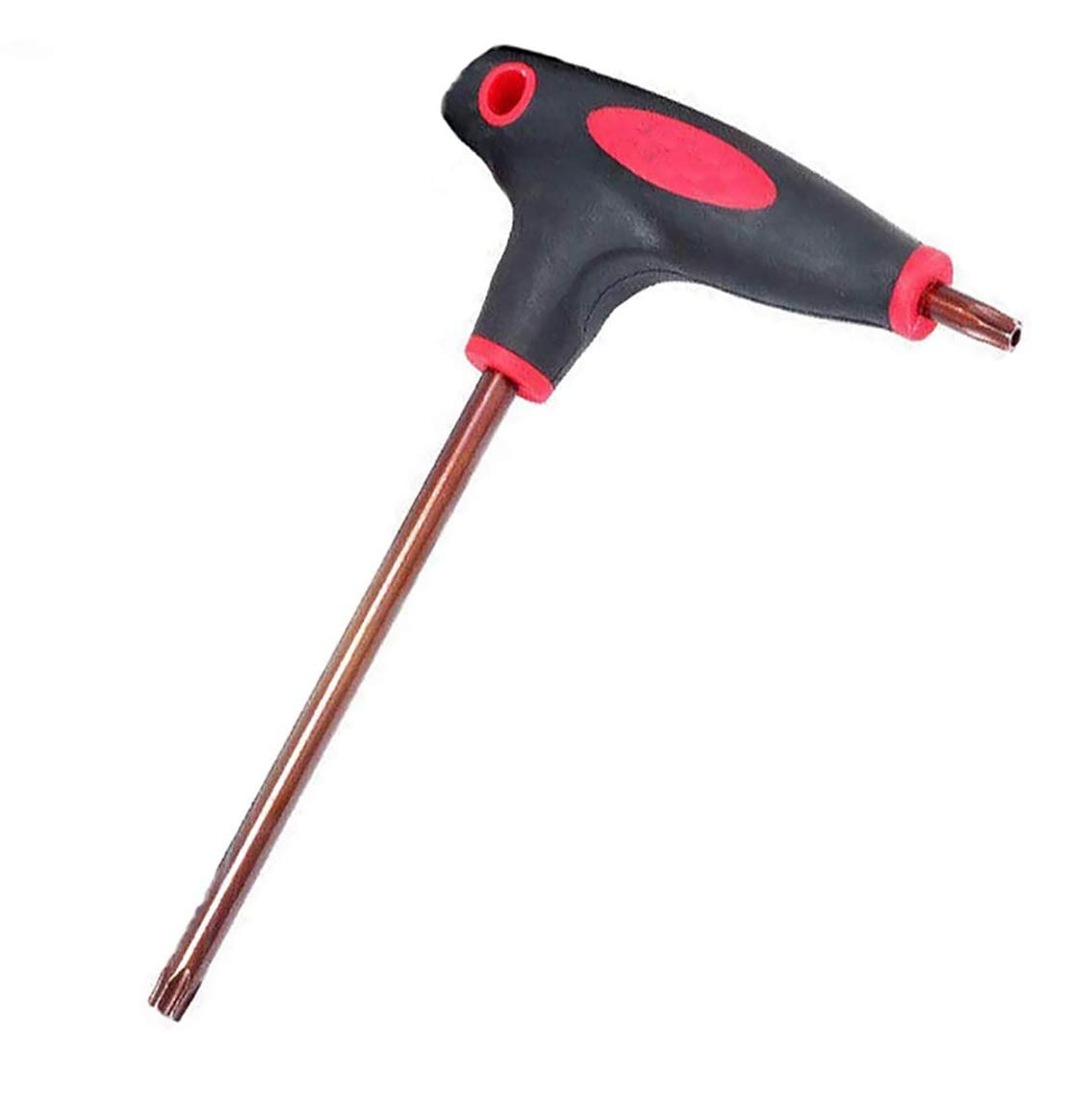 SagaSave Torx Wrench T25 T-Handle Screwdriver Torx Star Key Angle Wrenches T Type Driver Socket Wrench for Torx Screws/Bolts/Fittings (Pack of 1)