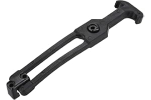 uxcell 7.87-inch Rubber Flexible T-Handle Draw Latches Hasp for Golf Cart and Tool Box