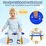 Kikidex Magnetic Drawing Board for Toddlers 1-3 Dark Blue 8.7 inch view 6