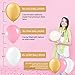 EPIQUEONE 62 Pc Party Supplies Kit - Pink and Gold Party Supplies - Elegant Party Decorations Birthday & Engagement Party Decorations & Unicorn Party Supplies Kit- Includes Balloons, Pom Pom, Lanterns