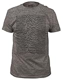 Joy Division - Unknown Pleasures Heather (slim fit) T-Shirt Size M