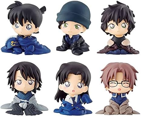 Amazon 名探偵コナン ちぢませ隊 5 全6種 セット 工藤新一 赤井秀一 世良真純 羽田秀吉 宮本由美 沖矢昴 フィギュア ガチャ ガシャポン コナン フィギュア ドール 通販