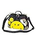 CMK Trendy Kids Girls' Emoji Purse and Handbags for Teens Cross Body Bags Toddler Doctor Bag (81000_Black)…