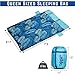 Chillbo Double Sleeping Bag for Backpacking, Camping, Hiking & Music Festivals Cool Patterns Queen Size XL 2 Person Double Sleeping Bags for Adults Cold Weather Sleeping Bag for Couplesthumb 4