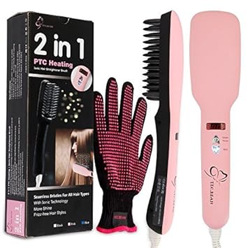 tec bean hair straightening brush