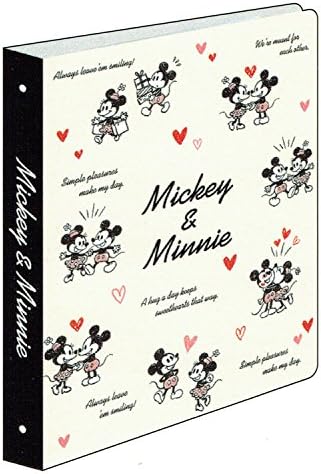 Amazon ディズニー B5 ルーズリーフ バインダー ミッキー ミニー 文房具 オフィス用品 文房具 オフィス用品