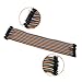 OdiySurveil 40PIN 20cm 1P-1P Male to Male Breadboard Cable Jump Wire Jumper For Arduino(Pack of 2)