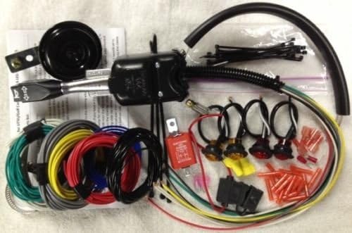 Maverick Advantage LED Turn Signal Light Kit w/HORN Polaris RZR/S RZR4 3/4" Super Bright LEDS