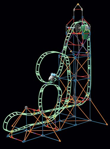 K’NEX – Looping Light-Up Roller Coaster Building Set – 448 Pieces – Ages 7+ – Construction Educational Toy - Thumbnail 3