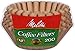 Melitta 8-12 Cup Basket Coffee Filters, Natural Brown, 200 Count (Pack of 8)
