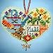 Love Gardening Beaded Counted Cross Stitch Charmed Ornaments Kit Mill Hill 2013 I Love MH163103