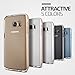 Galaxy S7 Edge Case, VRS Design [Crystal Bumper][Shine Gold] - [Clear Cover][Military Protection] For Samsung S7 Edge