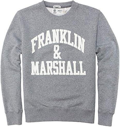 Amazon Franklin Marshall フランクリンマーシャル アーチロゴ スウェット Medium Grey Melange L トレーナー パーカー 通販