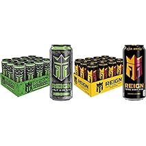 Reign, Inferno Thermogenic Fuel Fitness and Performance Drink 16 Ounce Pack of 12, Jalapeno Strawberry, 192 Fl Oz…