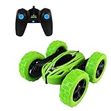 RC Car Remote Control Stunt Car Double Sided Rotating Tumbling 360 Degree Flips,RC Truck with LED Headlights, 4WD 2.4GHz Off-Road Racing Vehicles for Outdoor and Indoor Children Birthday Gifts