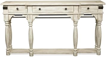 Amazon Com Riverside Furniture Console Table In Farmhouse White
