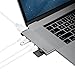 Purgo USB C Hub, Aluminum Type-C Hub Adapter Dongle for 2016/2017 MacBook Pro 13