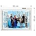 Mikolot Frozen Anime Removable Vinyl Wall Decal Stickers Art Mural Kid Room Decor
