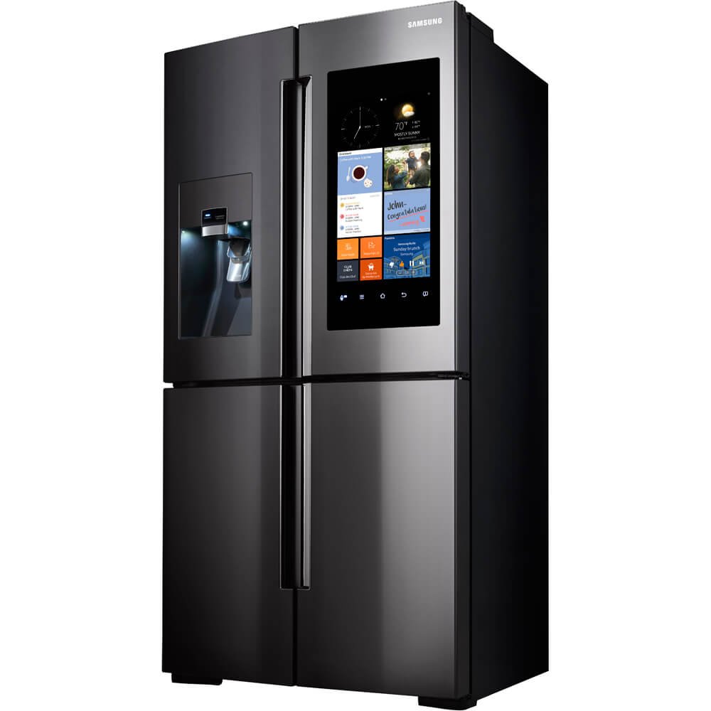Appliances Samsung 22 Cu. Ft. Black Stainless 4 Door Family Hub Counter Depth Refrigerator Appliances Samsung 22 Cu. Ft. Black Stainless 4 Door Family Hub Counter Depth Refrigerator