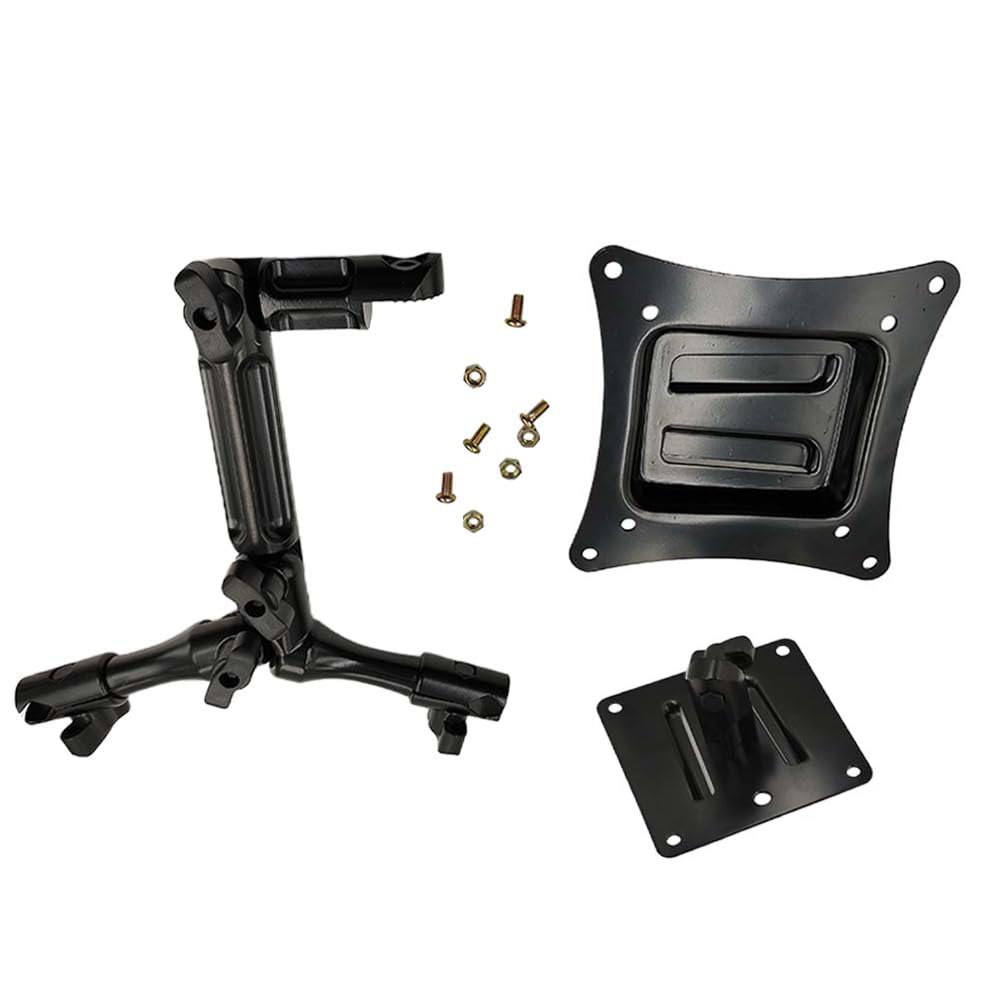 Campervan TV Bracket and Motorhome TV Bracket with VESA Headrest Compatible With VW T4 T5 T6 & T6.1 Storage Ideas for Campervan and Motorhome, Car 14" to 27" TV's