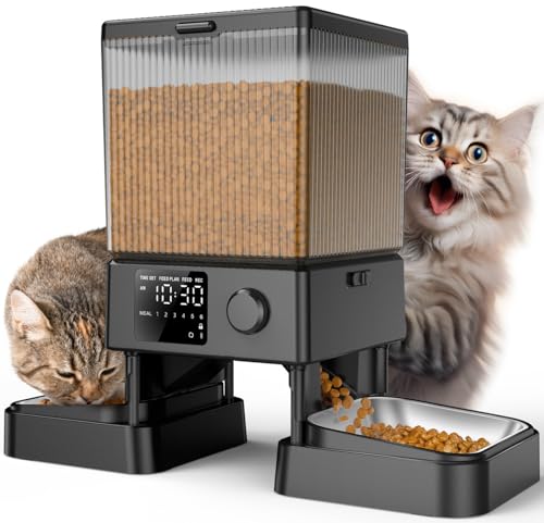 5L Futterautomat Katze 2 Näpfe