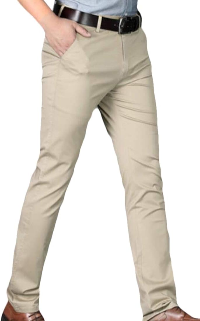 stretchy skinny khaki pants