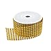 Super Z Outlet Diamond Sparkling Rhinestone Mesh Ribbon Roll for Arts & Crafts, Event Decorations, Wedding Cake, Birthdays, Baby Shower, 1.5