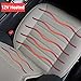 Big Ant Heated Seat Cushion, 12V Sleek Design Nonslip Car Heat Seat Cushions Cover Pad Winter Warmer - Universal Fit for Auto Supplies Home Office Chair(Gray)
