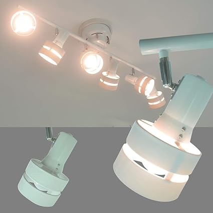 Amazon Beaulight Bery 照明器具 天井 Led おしゃれ シーリングライト スポットライト リモコン対応 シーリングスポットライト Led対応 6灯 ホワイト シーリングライト