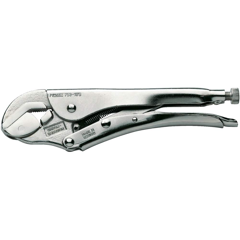 HAZET 753-10S 250 mm Grip Pliers - Nickel-Plated