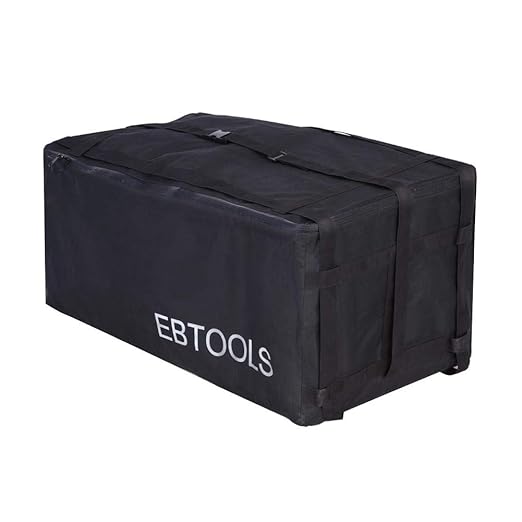 Keenso Wasserdichte Gepäckbox Dach Auto Gepäcktasche auf dem Auto 39,4 x17,3 x23,2 zoll Anhängerkupplung Auto Gepäcktasche Ca