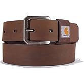 Carhartt Men's A0005502 Saddle Leather Belt - 42W - Carhartt Brown